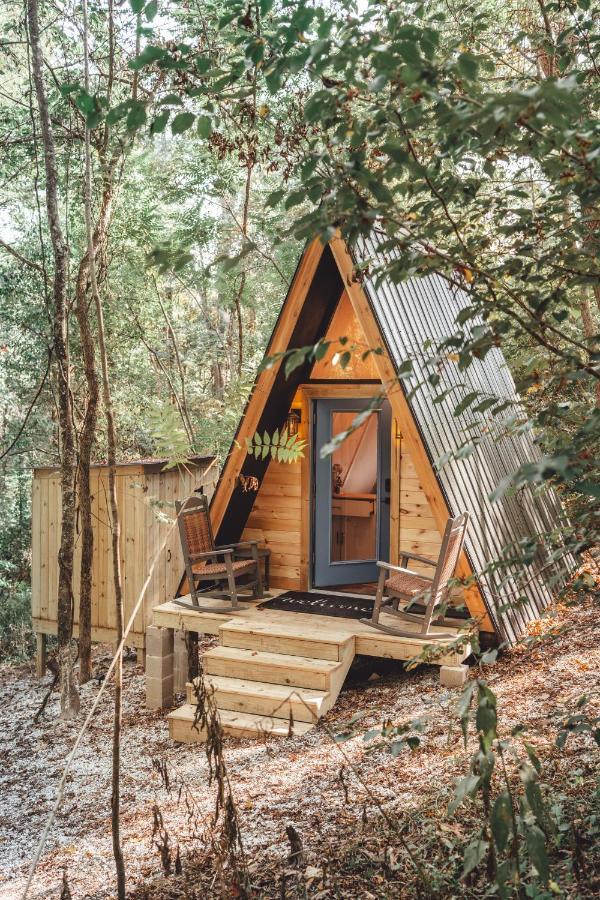 RockbridgeBlue Brambler Glamping A-Frame公寓 外观 照片