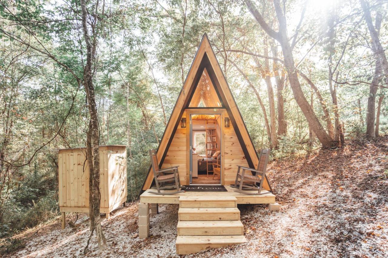 RockbridgeBlue Brambler Glamping A-Frame公寓 外观 照片