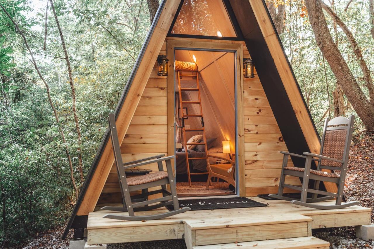 RockbridgeBlue Brambler Glamping A-Frame公寓 外观 照片